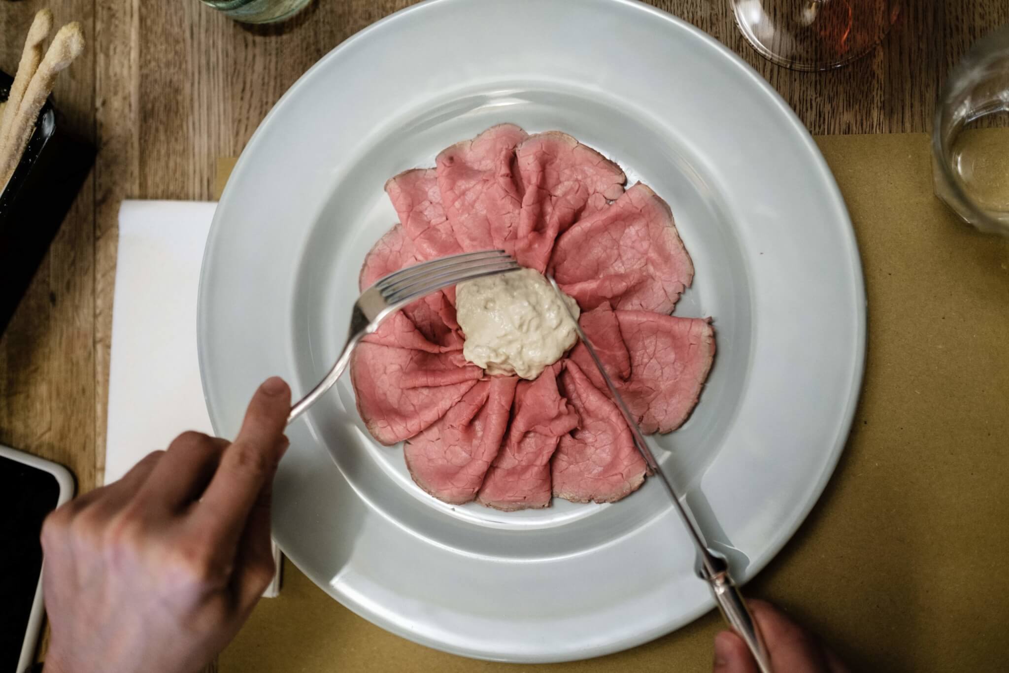 vitello tonnato piemonte dish