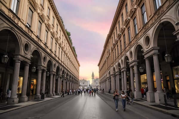 Turin arcades